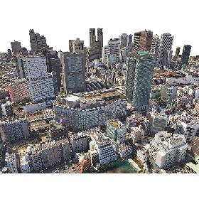 3D model Tokyo City HD